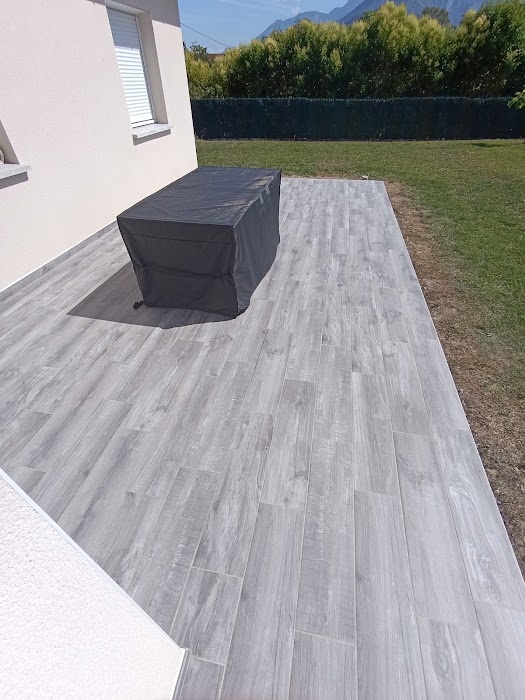 Création d'une terrasse en dalles - Photo 3