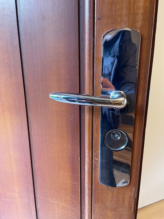 Installation de serrure de sécurité