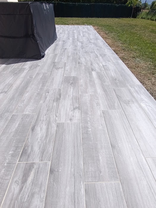 Création d'une terrasse en dalles - Photo 2
