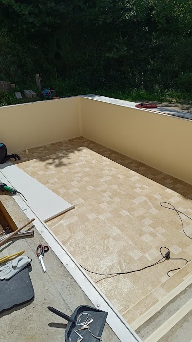 Pose de liner pour piscine - Photo 2