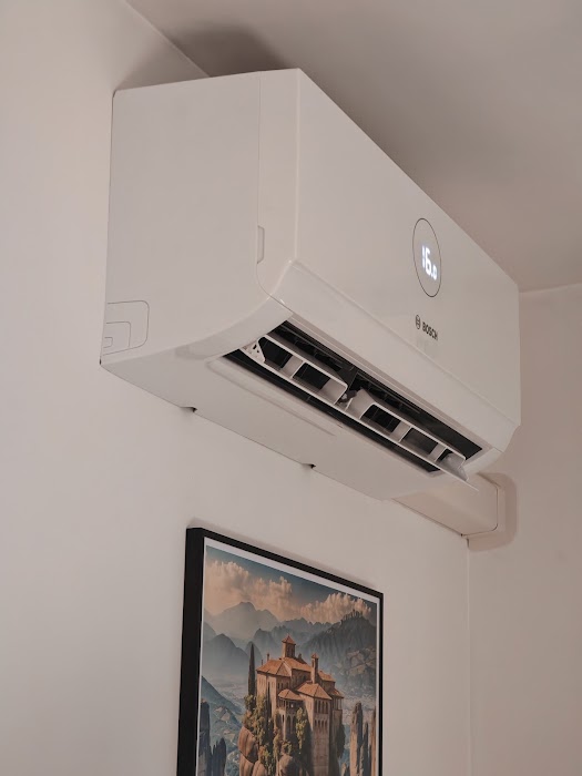 Installation de climatiseurs dans un appartement