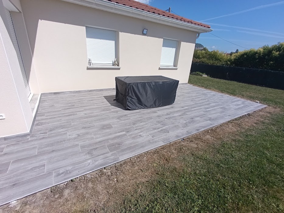 Création d'une terrasse en dalles - Photo 4